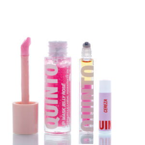 Trío de hidratación para labios PINKY: LIP MASK + PÓCIMA DE LABIOS+ LABIAL CEREZA