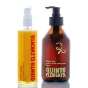 Manzanilla & Jab&oacute;n l&iacute;quido esencial : Limpieza e Hidratacion Pieles mixtas / grasas